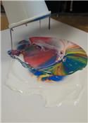 Veranstaltungsbild Acryl-Pouring auf Leinwand